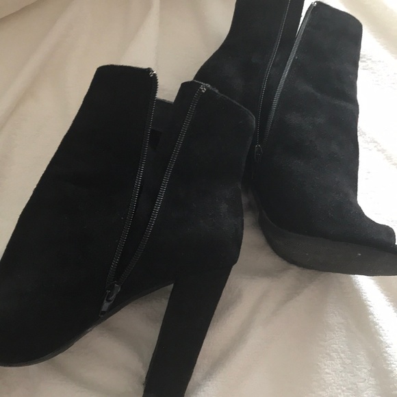 Floral Ankle Booties - Picture 2 of 5